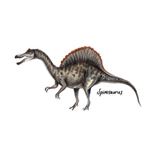 Load image into Gallery viewer, Brachiosaurus & Pals Giclée Print