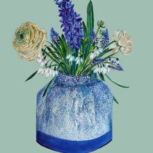 Load image into Gallery viewer, Spring in Crackle Vase Giclée Print