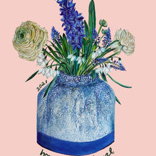 Load image into Gallery viewer, Spring in Crackle Vase Giclée Print