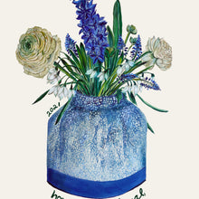 Load image into Gallery viewer, Spring in Crackle Vase Giclée Print