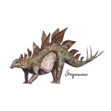 Load image into Gallery viewer, Elasmosaurus & Pals Giclée Print