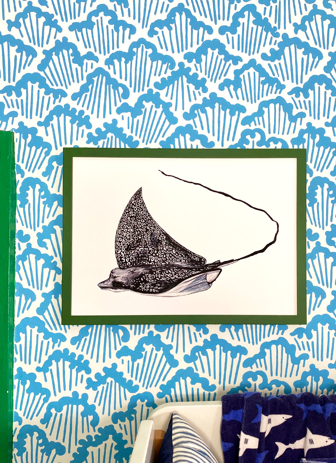 Eagle Ray Giclée Print