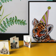 Load image into Gallery viewer, Party Tiger Giclée Print