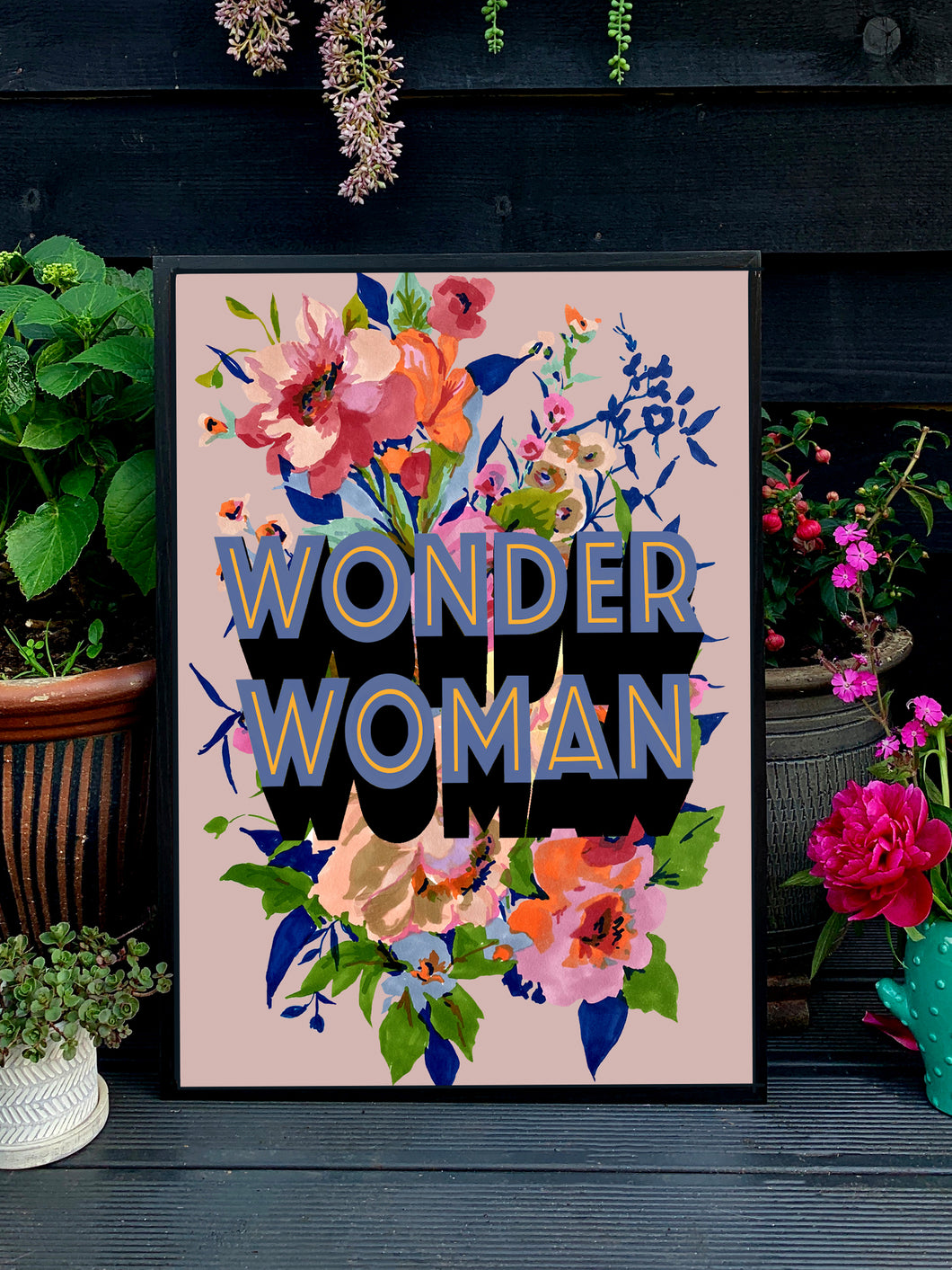 Bold Wonder Woman Giclée Print