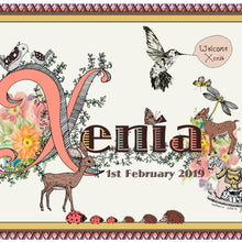 Load image into Gallery viewer, New Baby Girl Giclée Print