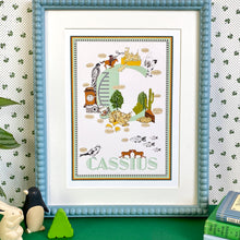 Load image into Gallery viewer, Personalised Letter 'C' Giclée  Print