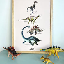 Load image into Gallery viewer, Elasmosaurus & Pals Giclée Print
