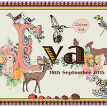 Load image into Gallery viewer, New Baby Girl Giclée Print