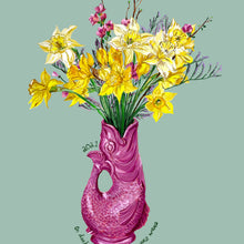 Load image into Gallery viewer, Daffodils in Glug Jug Giclée Print