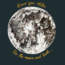 Load image into Gallery viewer, To The Moon And Back Midnight Giclée Print