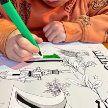 Load image into Gallery viewer, Personalised A2 Colour Me In Advent Calendar