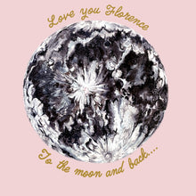 Load image into Gallery viewer, To The Moon And Back Blush  Giclée Print