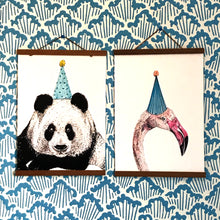 Load image into Gallery viewer, Party Flamingo Giclée Print