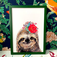 Load image into Gallery viewer, Sloth Giclee Print
