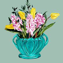 Load image into Gallery viewer, Tulips & Hyacinths Giclée Print