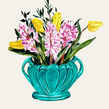 Load image into Gallery viewer, Tulips & Hyacinths Giclée Print
