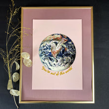 Load image into Gallery viewer, You're Out Of This World Blush Giclée Print