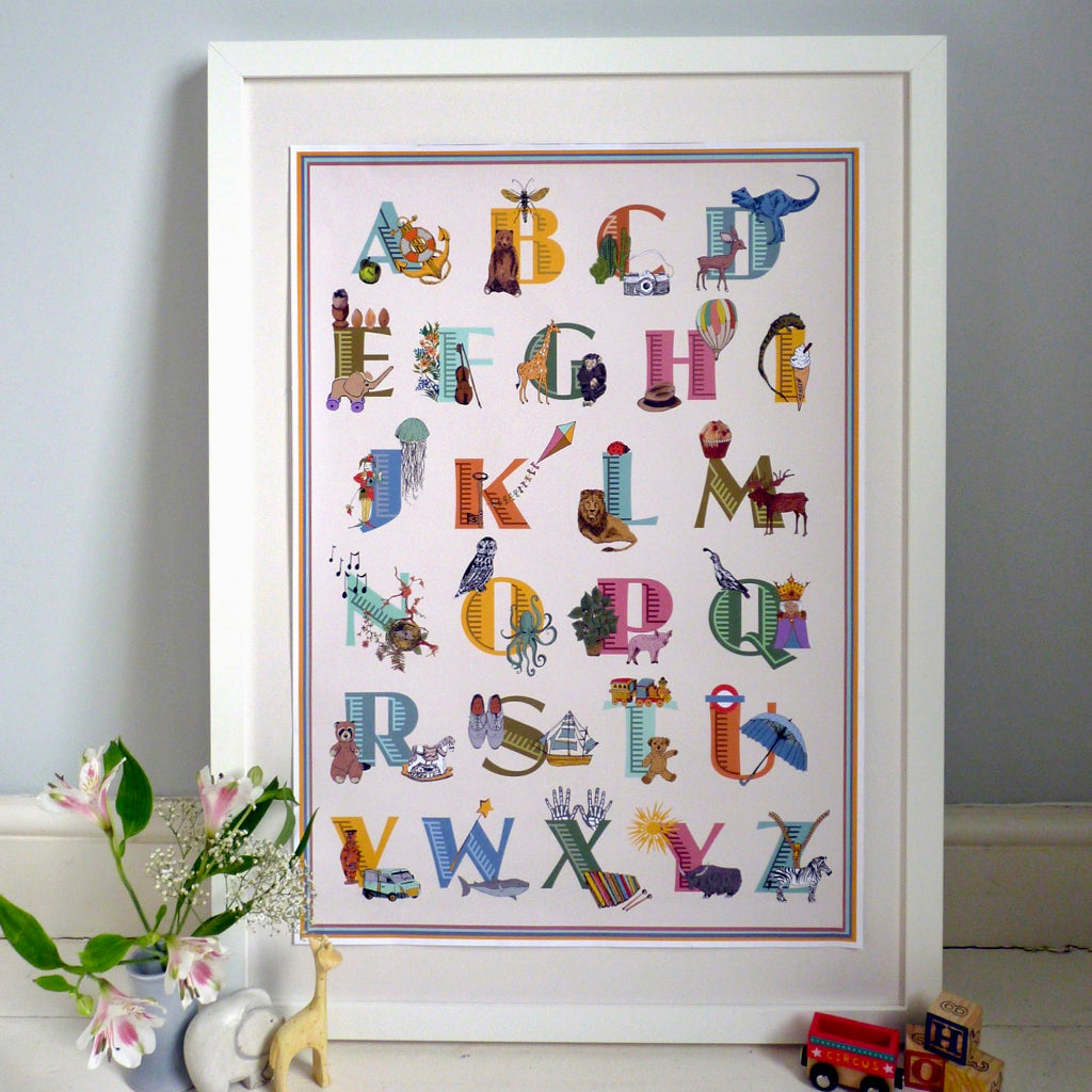 Alphabet Giclée Print