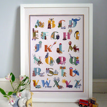Load image into Gallery viewer, Alphabet Giclée Print

