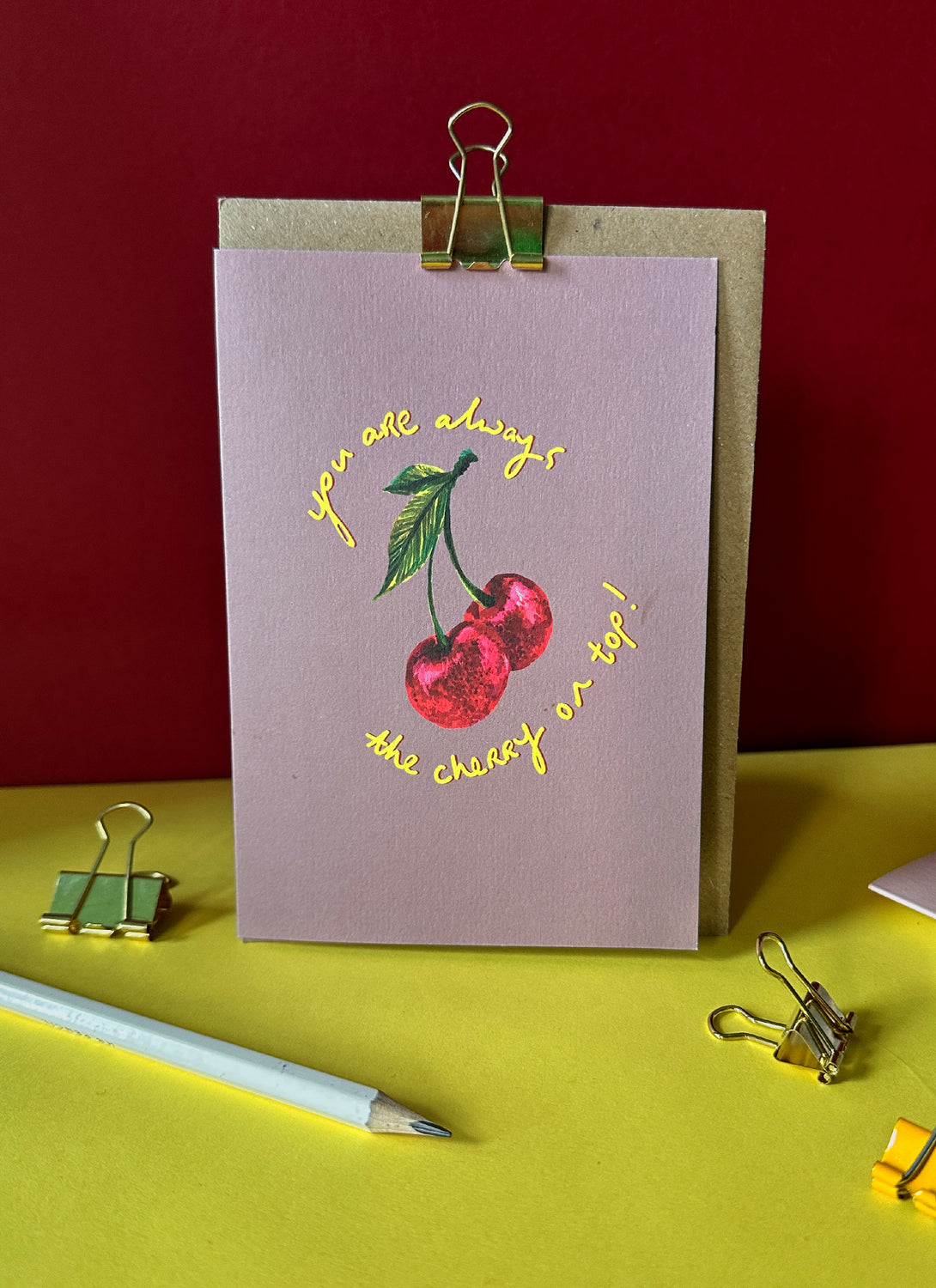 Cherry On Top Card