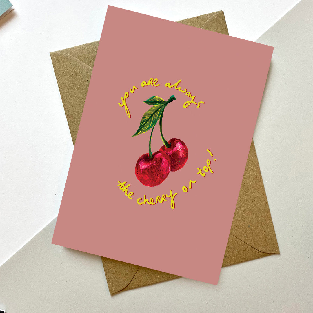 Cherry On Top Card