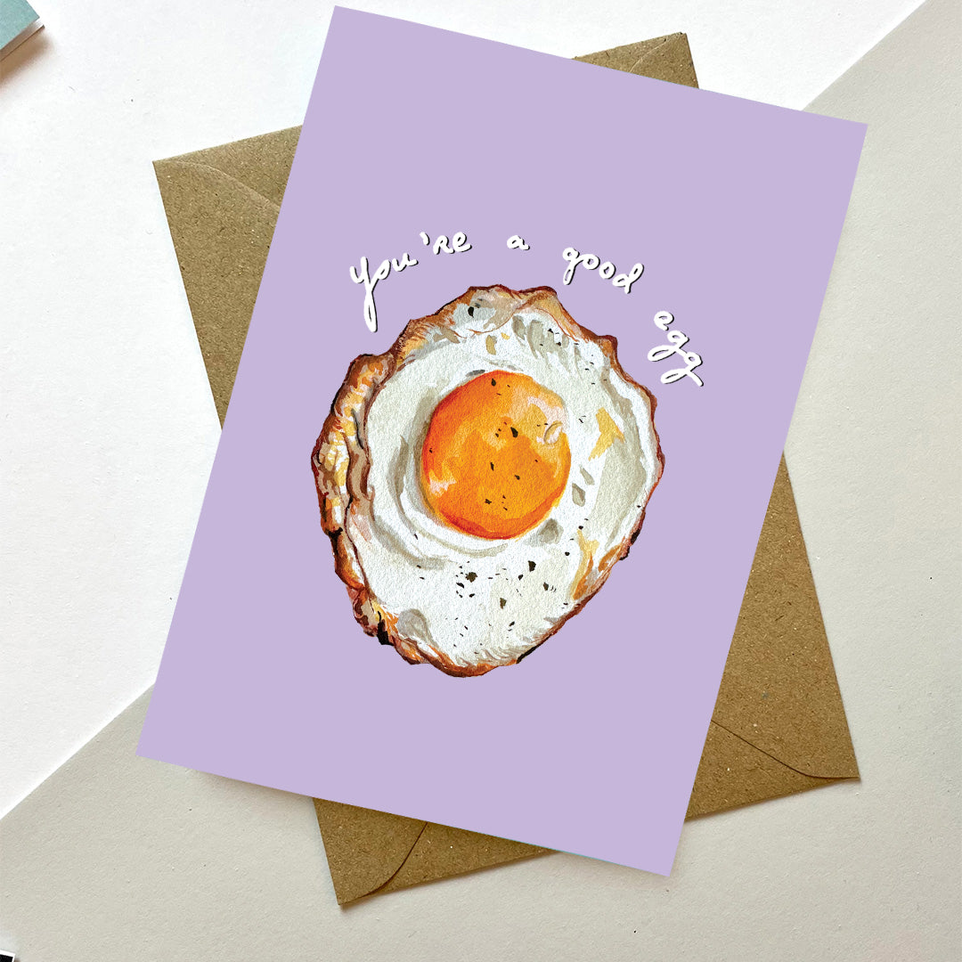 You're A Good Egg Card