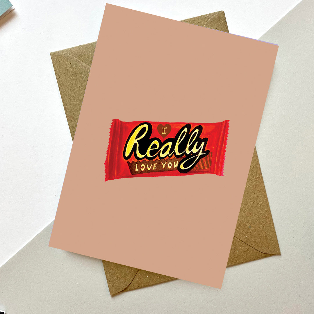 I Really Love You Card