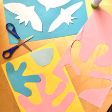 Load image into Gallery viewer, FREE Kids Colourful Cut Outs Workshop with Josephine Seblon- 26th Oct, 11am
