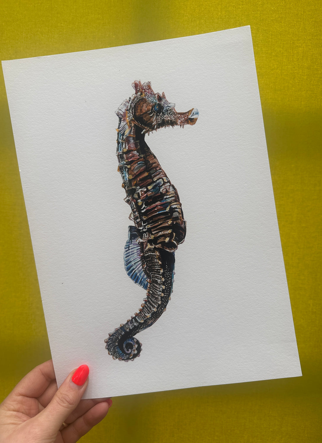 Seahorse Print