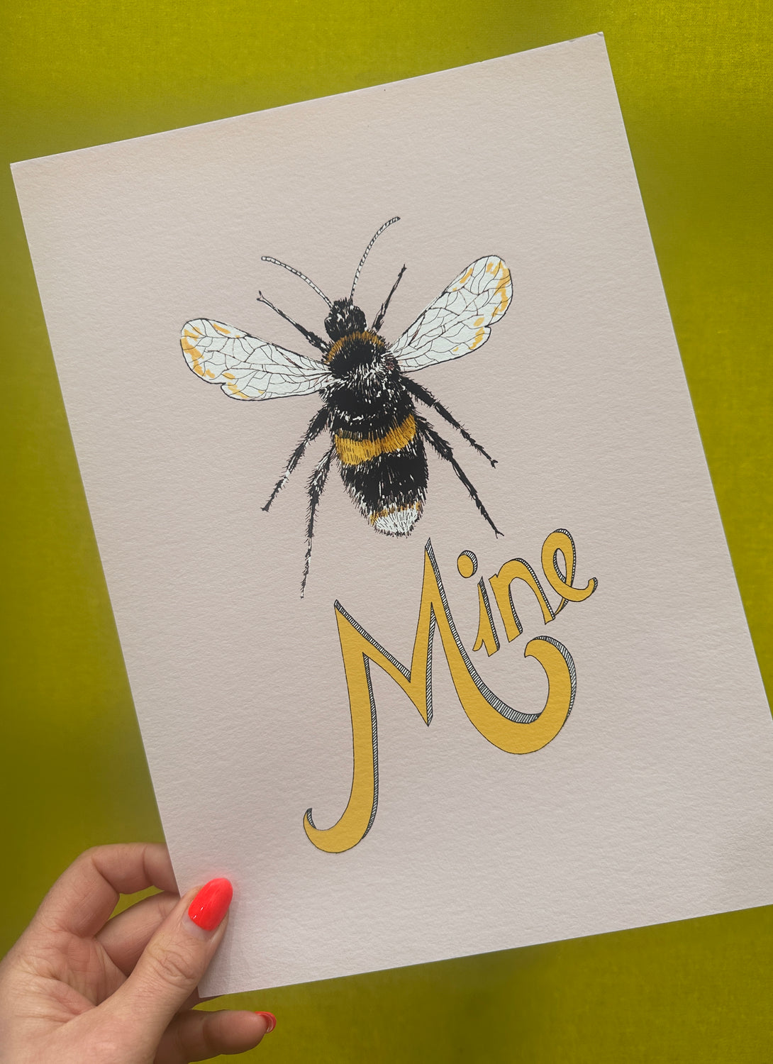 Bee Mine Print