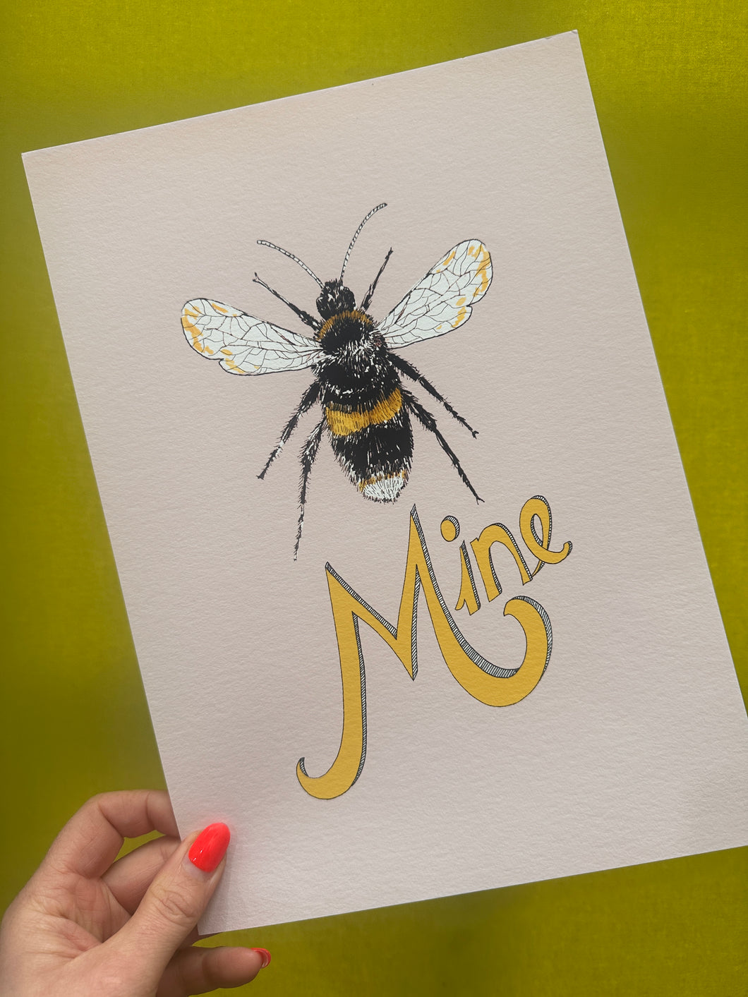 Bee Mine Print