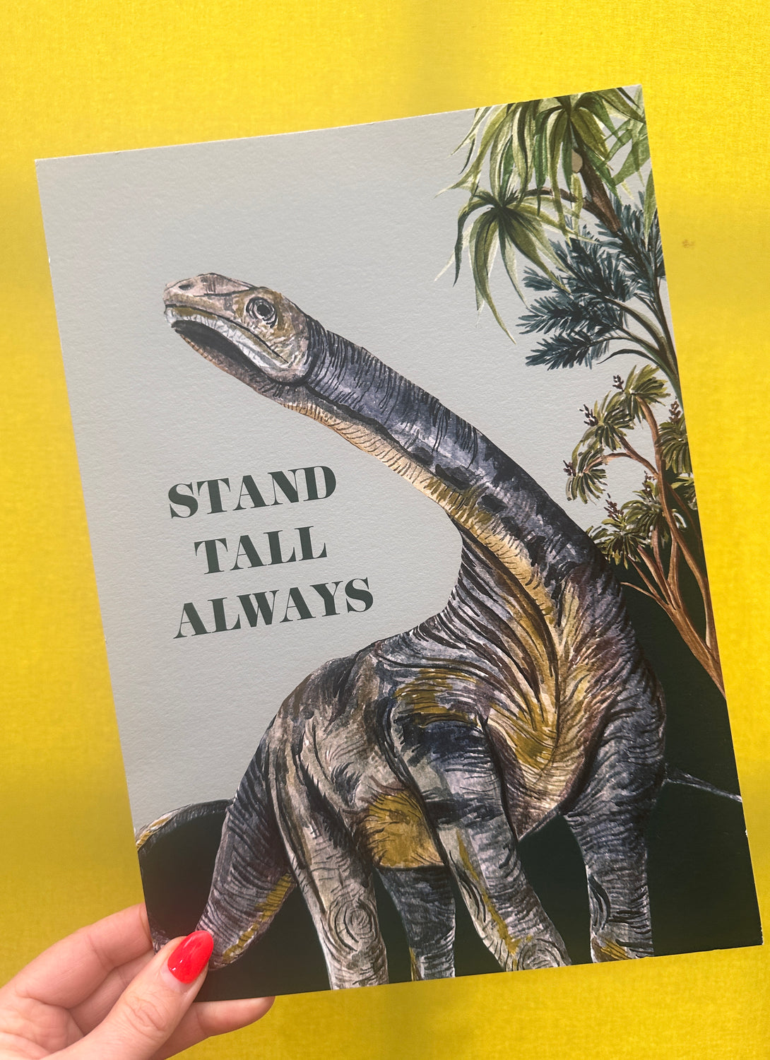 Stand Tall Dino Print