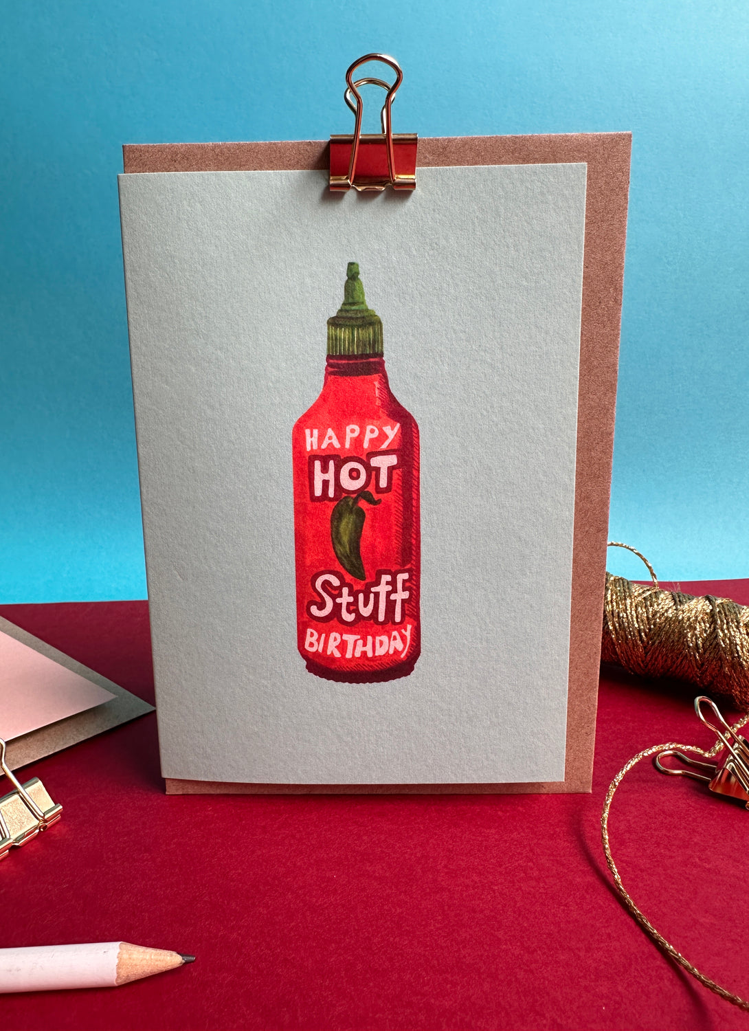 Happy Birthday Hot Stuff Card