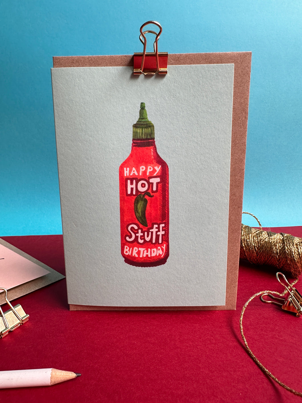 Happy Birthday Hot Stuff Card