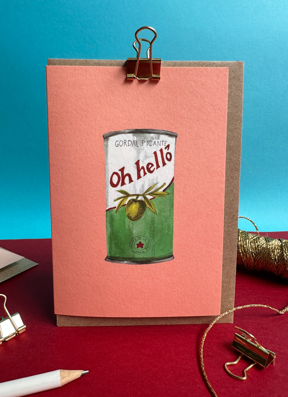 Oh Hello Olives Card