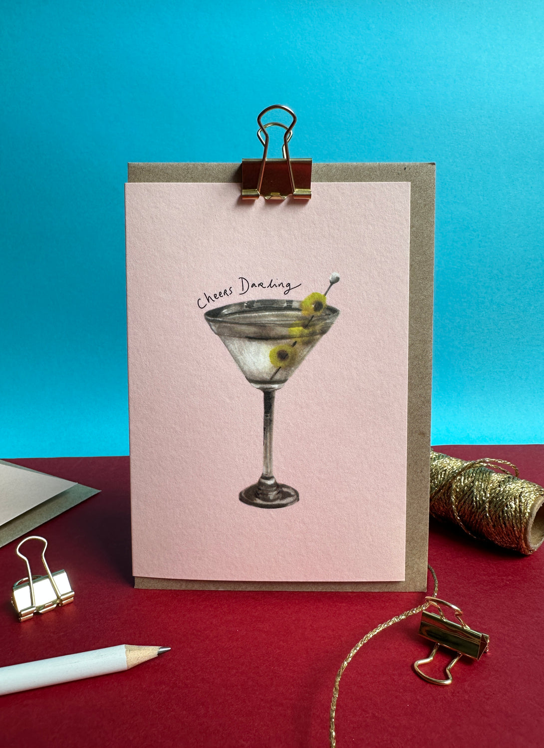 Martini Celebration Card