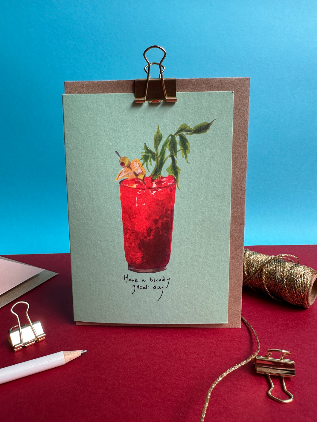 Bloody Mary Card