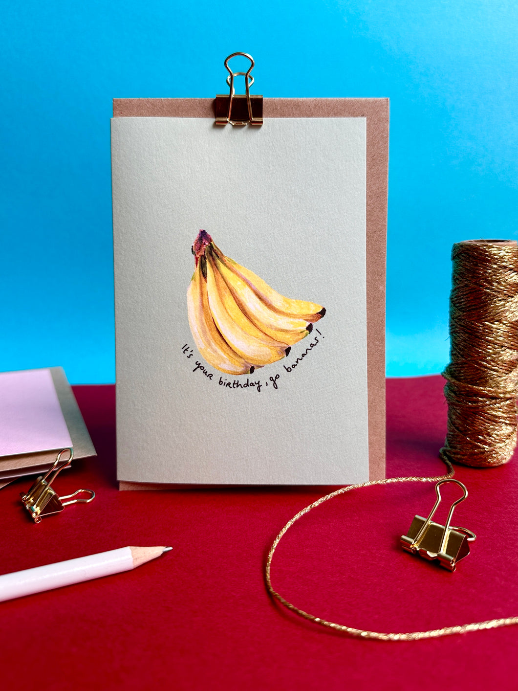 Go Bananas Birthday Card
