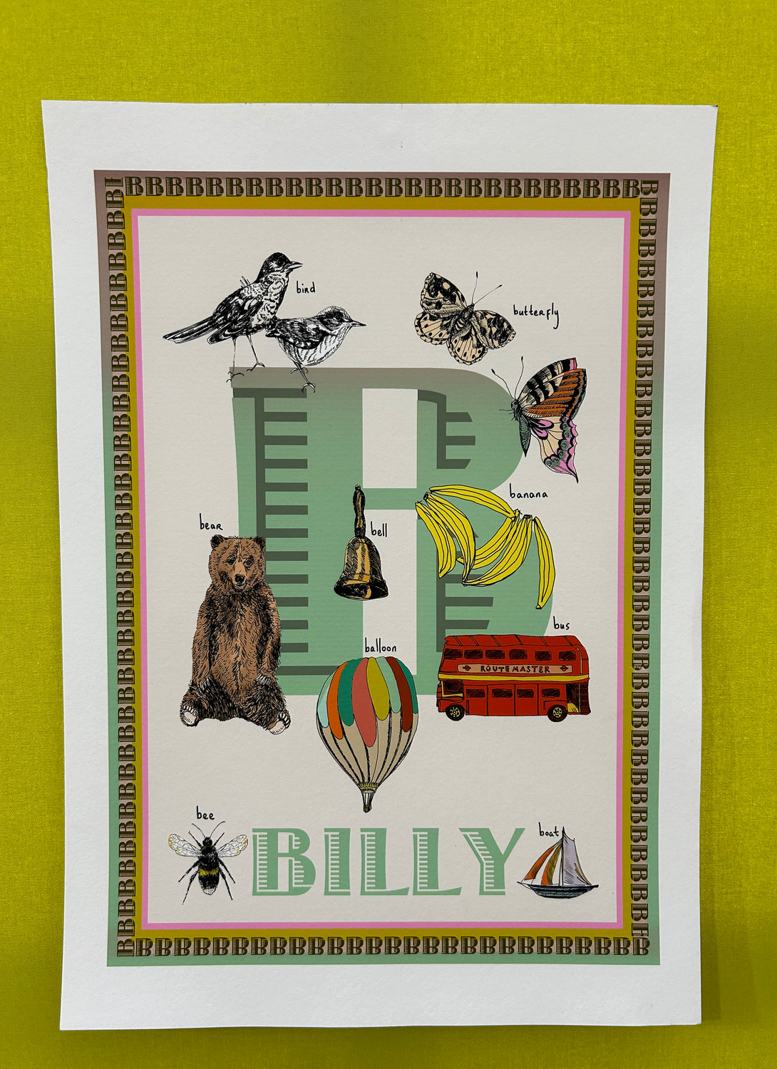 A3 BILLY Print