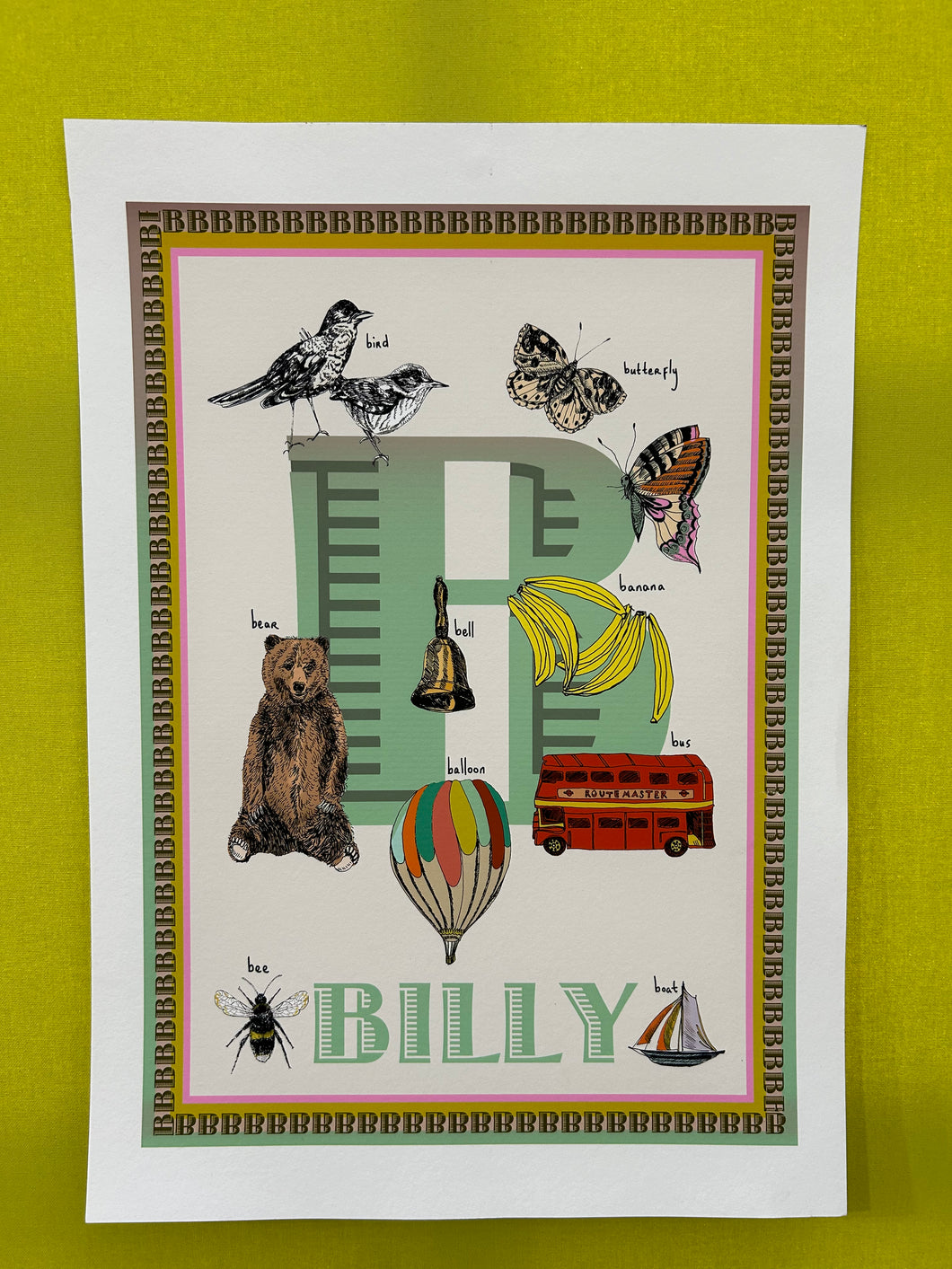 A3 BILLY Print