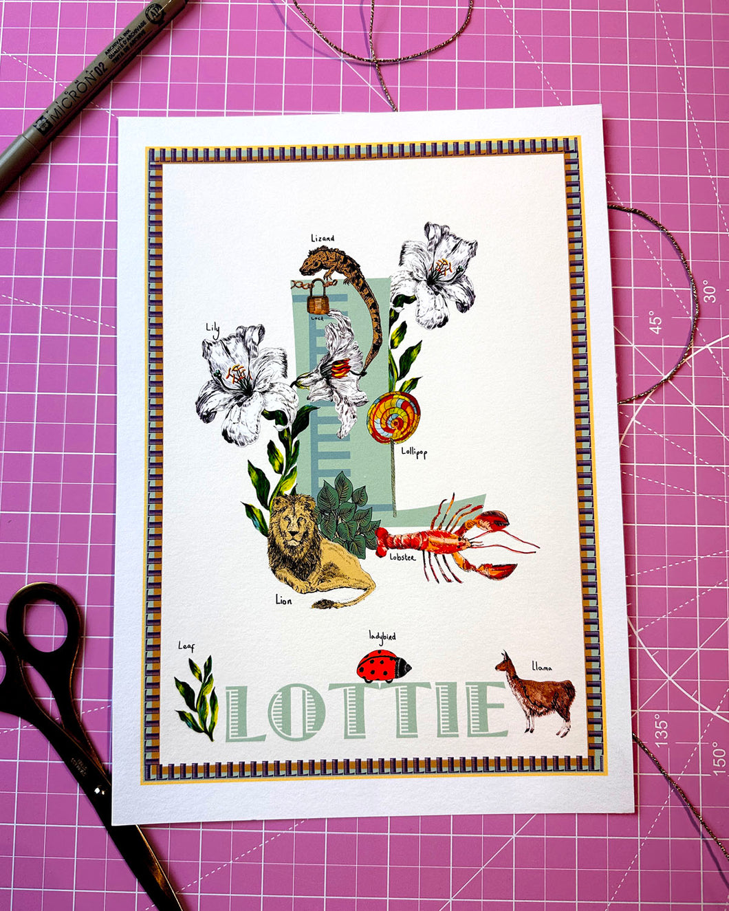 A4 LOTTIE Print