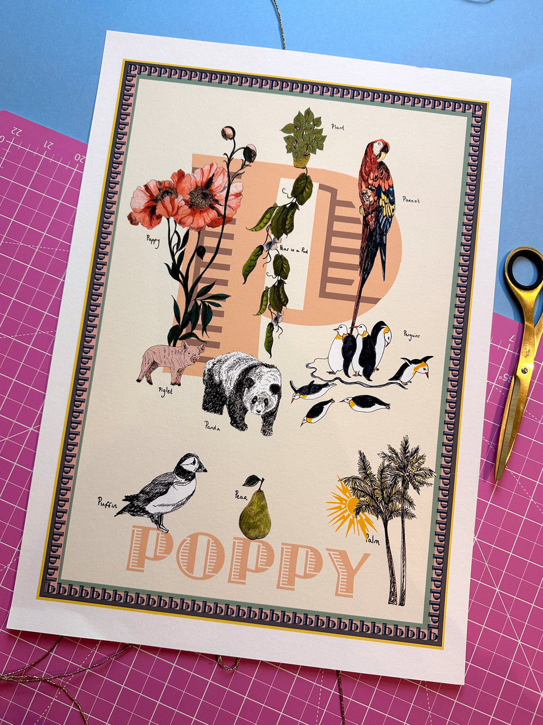 A3 POPPY Print