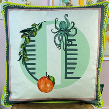 Load image into Gallery viewer, OUTLET Alphabet Cotton Cushion COVER
