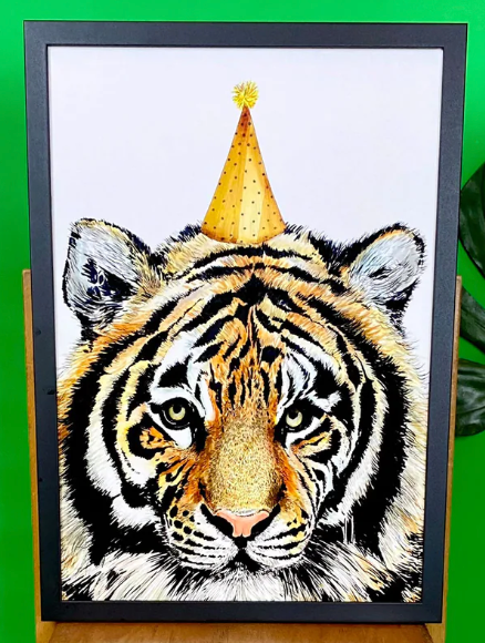 A3 Tiger Giclée Print