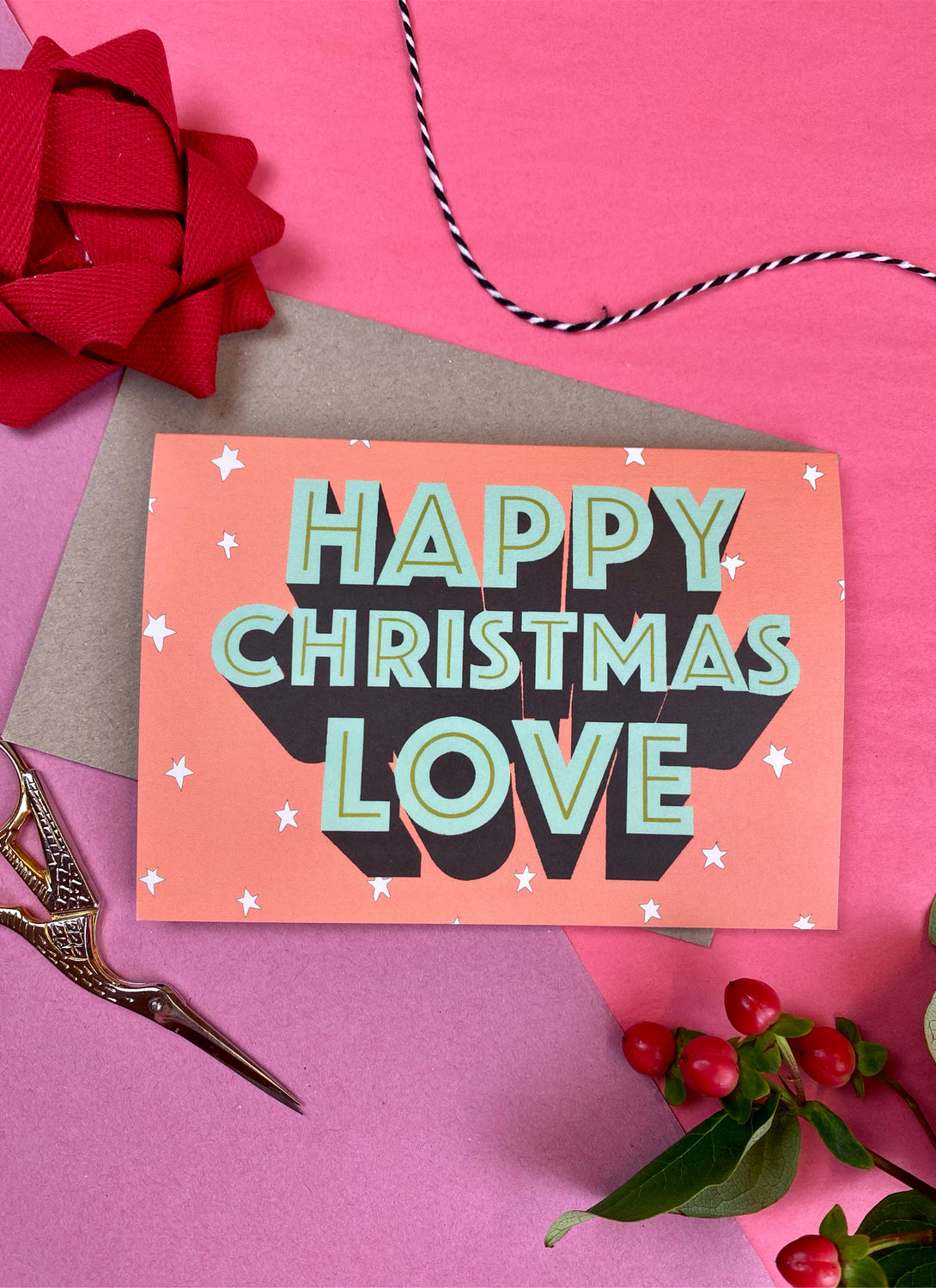 Happy Christmas Love Christmas Card