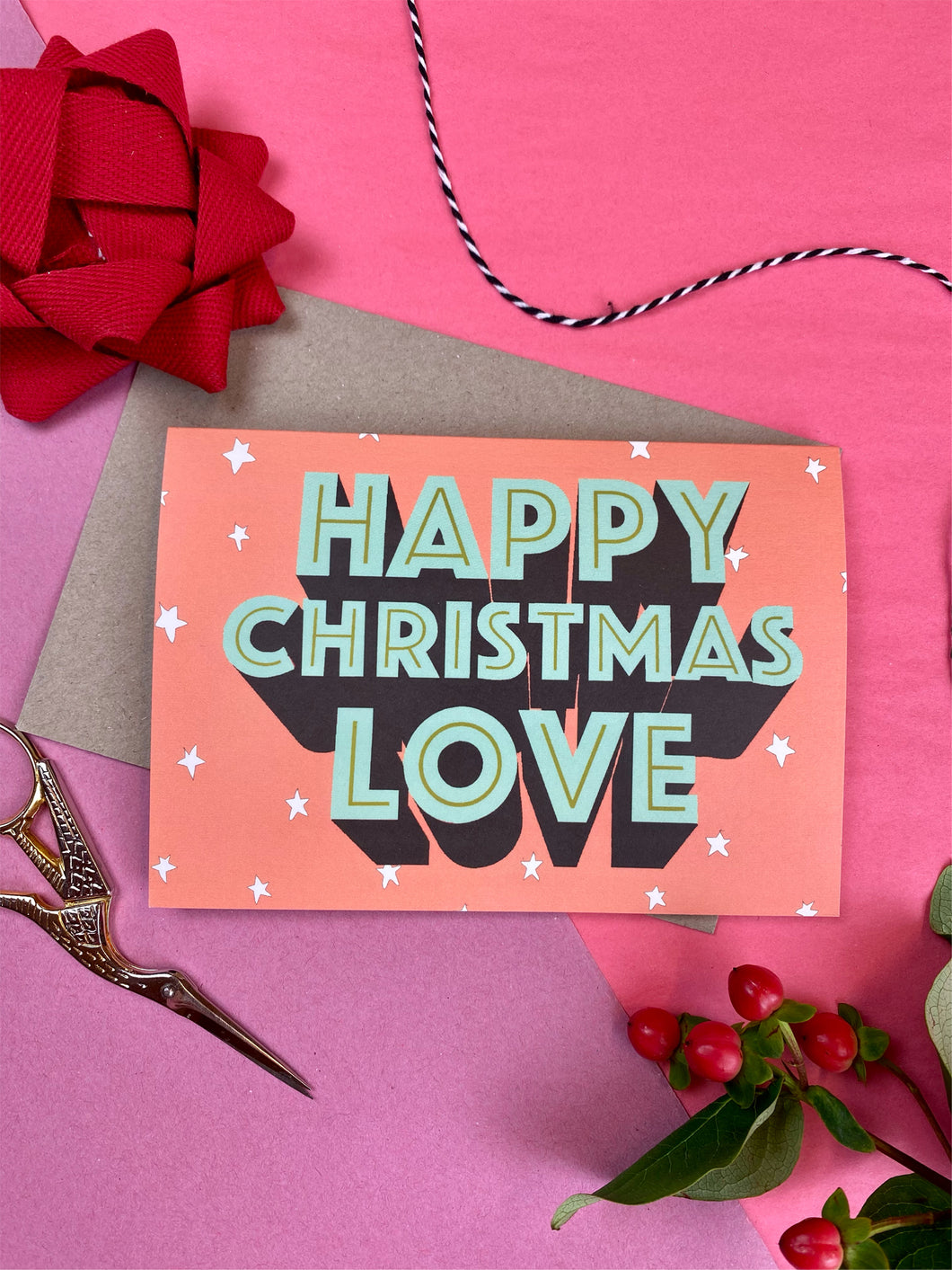 Happy Christmas Love Christmas Card