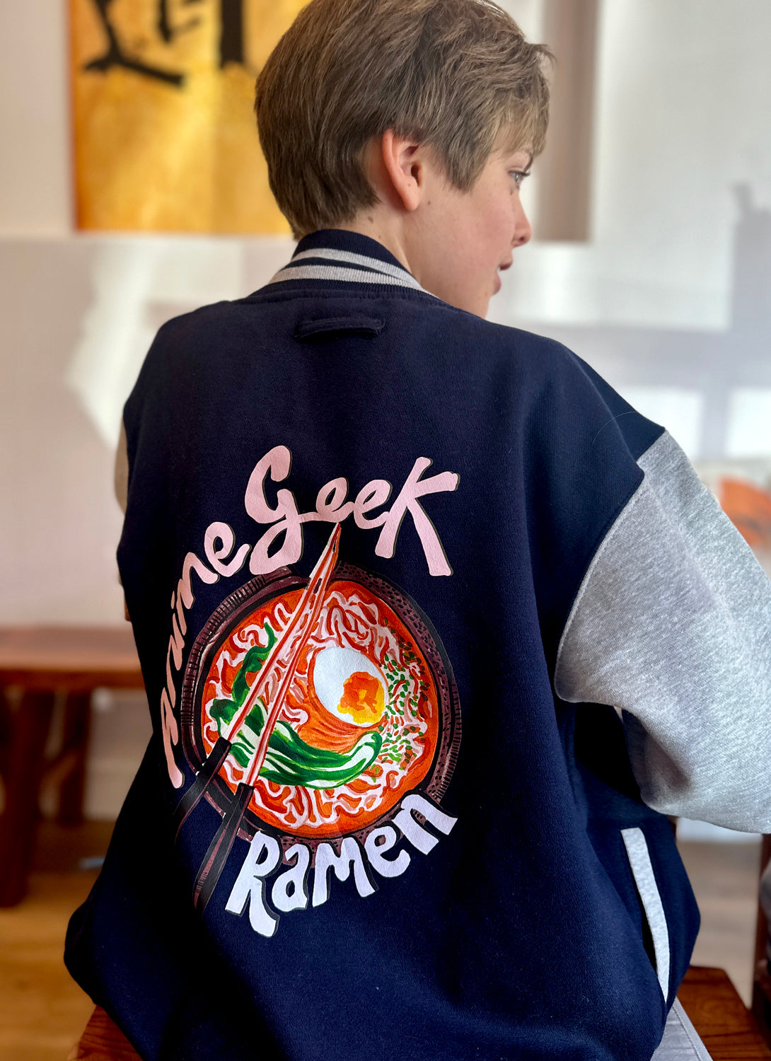 Anime Geek Varsity Jacket