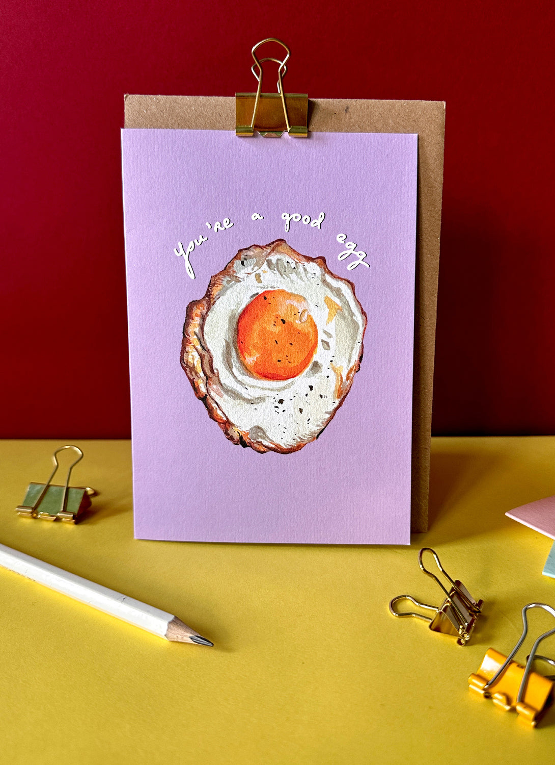 You're A Good Egg Card