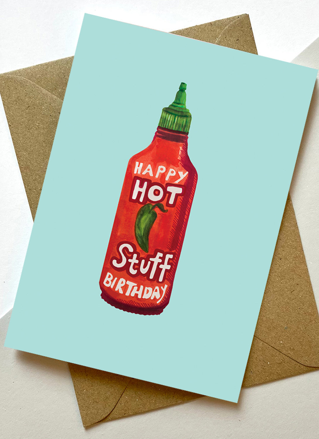 Happy Birthday Hot Stuff Card