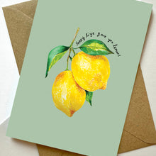Load image into Gallery viewer, Sorry Life Gave You Lemons Card
